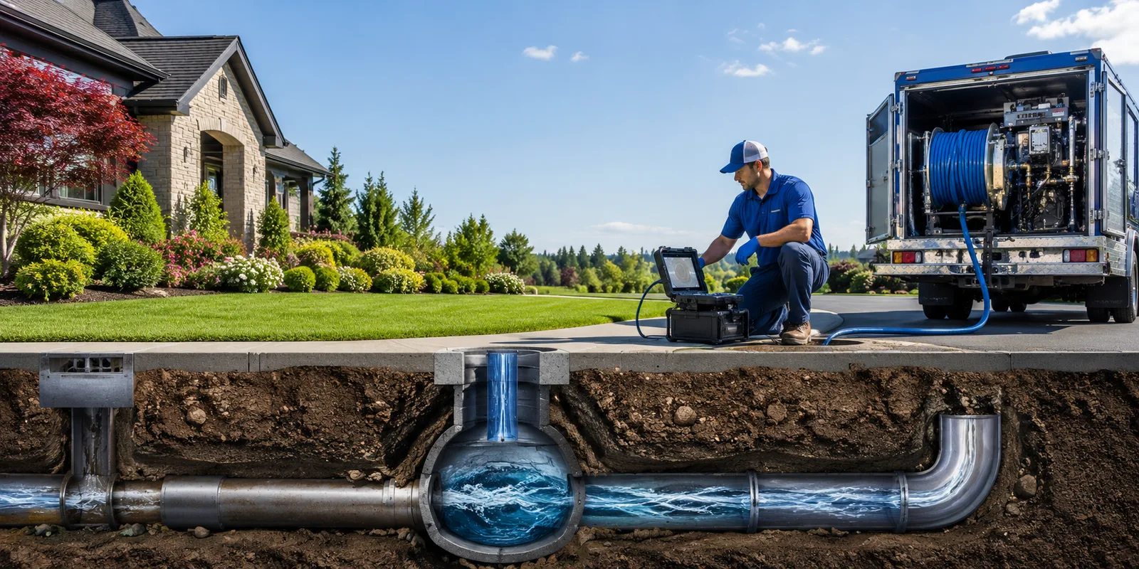 Drainage restoration information for Laurel Springs, NC
